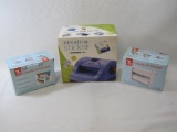 Create-a-Sticker Model 500 Xyron with 2 Adhesive Refill Cartridges, New in Boxes