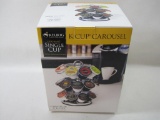 Keurig K-Cup Carousel, Holds 27 K-Cups, Chrome Plated with Lazy Susan Base