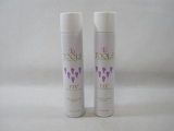 Two Calista Tools Fix2 Hi-Speed Release Hair Spray with High Seed Hold, 10 oz Cans