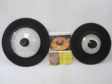 Universal See-Thru Lid with Phenolic Knob 2 Piece Set, made in China, New in Packaging