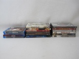 Assortment of DVD's including John Wick, 2, 3, Avatar, Venom, Johnny Cash Live at Montreux 1994 and