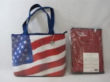 PreZerve Organizer Storage Tote, FlexZorb Tarnish Prevention, Plus Bradford Exchange USA Sequined