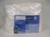 Northern Nights Down Comforter, 101 inches by 86 inches, 100% Cotton Shell, Dry Clean Only - New in