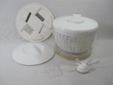 Vegetable Washer/Salad Shooter, with Extra Lids