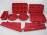 8 Pieces of Technique Silicone Bakeware Set, See Photos for Included Items