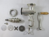 Porkert Hand Grinder, #8 Clamp-On with Accessories