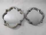 Two Mirrored Trays, New in Box
