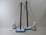 Fuller Brush Company Bath Cleaning System, 2 Brushes with 2 Bath Clean Basin, Tub & Tile Cleaner, 22