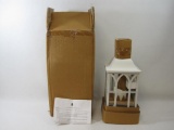 Bethlehem Lights Cathedral Lantern with Luminara Flameless Candle, Antique White, 18 inches Tall,