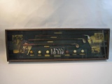History of Golf Wood Framed Shadowbox, approx 13