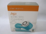 Clarisonic Mia Sonic Skin Cleansing Kit, Rechargeable, Waterproof, 1 Speed, Turquoise, New in Box
