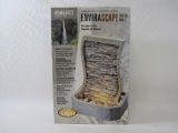 Envirascape Water Wall, Illuminated Tabletop Relaxation Fountain, Mod: WFL-WALL, 13.5