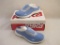 Ryka Blue Gingham Canvas Largo Slip on Clogs, size 9W, new in box, 1 lb 9 oz