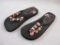 New Winnie the Pooh Flip Flops, size L 9/10, 6 oz