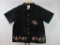 New The Quacker Factory Ladies 100% Cotton Canvas Button Front Shirt with Embroidered and Hand