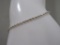 Sterling Silver Beaded Chain Bracelet, 2.1 g