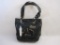 New B Makowsky Black Shiny Purse with branded storage bag, 2 lbs 2 oz