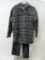 New Denim & Co. Ladies Two Piece Pant and Jacket Set, Includes Suede-look Pants in Black, and Fleece