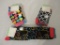 Three New Sets of Little Miss Matched Sets of 3 Single Socks, 7 oz