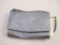 New Kirks Folley Metallic Platinum Crossbody Purse/Clutch, 9 oz