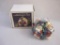 Colonial Candle of Cape Cod Caroling Snowmen Candle in original box, 2 lbs 1 oz