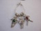 Sterling Silver Birthstone Necklace (April, May & July), 14.7 g total weight