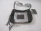 New B Makowsky Metallic Glove Leather Zip Top Crossbody Purse with branded storage bag, 14 oz