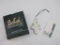 Belleek Shamrock Christmas Tree Ornament in original box, 3 oz