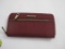 New Travelon Safe ID Zip Around Wallet, red, 8 oz
