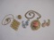 Vintage Flower Jewelry from Sarah Coventry and more with Sarah Coventry box, 3 oz