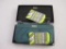 Two New Travelon Zip Around Wallets: Teal and Black, in original boxes, 14 oz