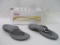 Orthaheel Yolanda Style Slide Sandal in Chrome, Women's Size 9, New, 1 lb