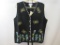 New Ladies The Quacker Factory Vee Neck Ramie/Cotton Blend Cardigan Sweater, Large, in Black with