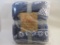 New Berkshire Blanket & Home Co King Size Decorative Blanket, blue fair isle sweater pattern, 3 lbs