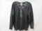 New Bob Mackie Wearable Art Ladies Sweater with Diamond Cut out Detail, Sequin and Bugle Bead