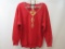 New Bob Mackie Wearable Art Ladies Sweater with Diamond Cut out Detail, Sequin and Bugle Bead