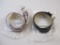 Two New Liz Claiborne Belts: Black and Cognac, 9 oz
