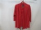 Ladies Susan Graver Style Two Piece Tank and Jacket Combo, 1X, in Scarlet Red, 1 lb.