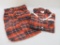 Vintage Plaid Two-Piece Pajama Set, Classics by Eileen West, size 1X, 1 lb