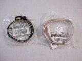 Two New Amiee Lynn Belts: Black and Red, 4 oz