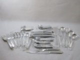 New Reed & Barton 10/10 Stainless Steel Domain Flatware Set, 114 pc, service for 12, 20 lbs