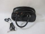 Lori Greiner Fashion Mini Purse with Organizers, black, 1 lb 3 oz