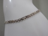 Sterling Silver Link Bracelet, 2.5 g