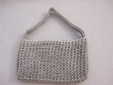 Soda Can Tab Purse with Zipper Closure and Interior Pocket, 12 oz