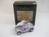 Christopher Radko Hippie Volkswagen Bug Christmas Ornament with box, 4 oz