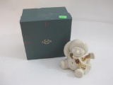 Lenox C/J China Jewels Holly Snowett Snowman Figurine in original box, 10 oz