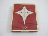 Lenox China Jewels Nativity Star of Bethlehem in original box, 4 oz