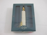Lenox Candle Ornament, in original box, 4 oz
