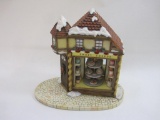 Goebel Sweet Shoppe Hummelscape Music Box, 2007, music, movement and lights work, 3 lbs 9 oz