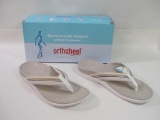 Orthaheel Island Style Slide Sandal in Natural, Women's Size 9, 1 lb 8 oz